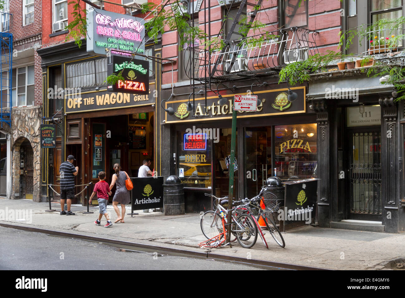 Greenwich village street scene hires stock photography and images Alamy