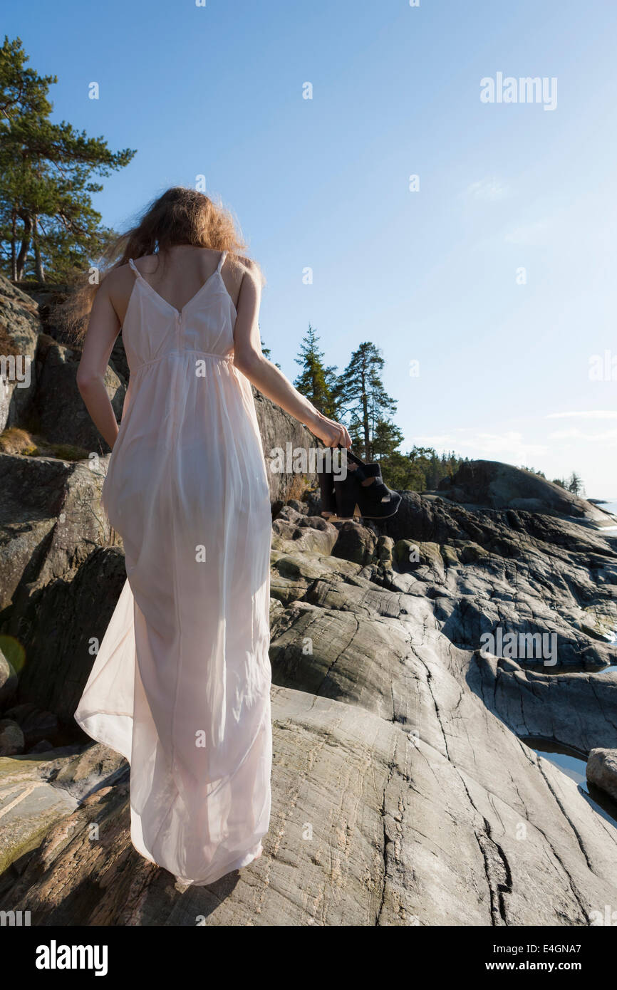 White Dress Stock Photo