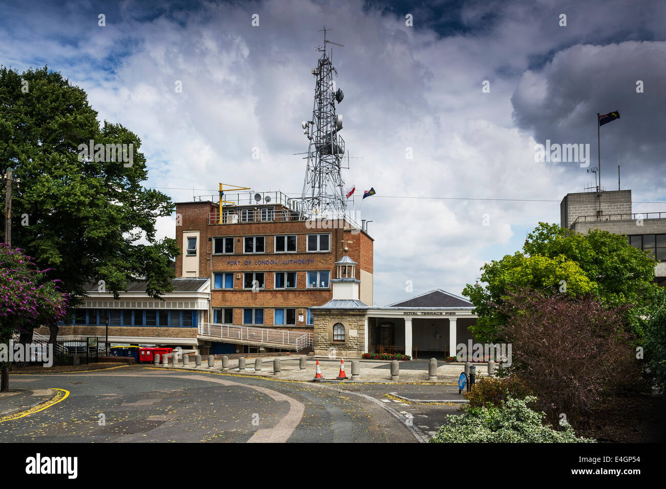 The Port of London Authority building in Gravesend. Stock Photo