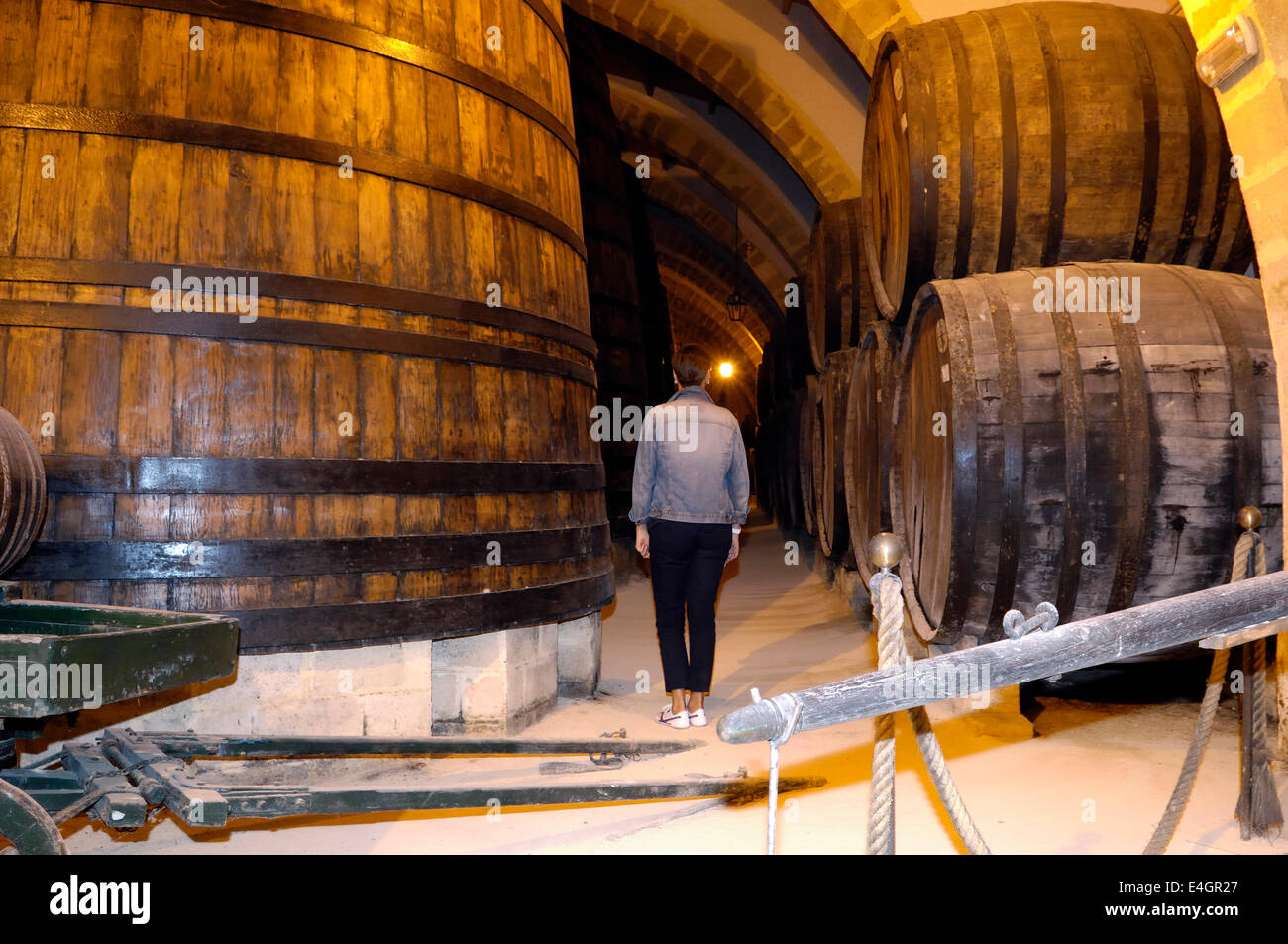 the famous wine cellars Florio at Marsala in Sicily Stock Photo Alamy