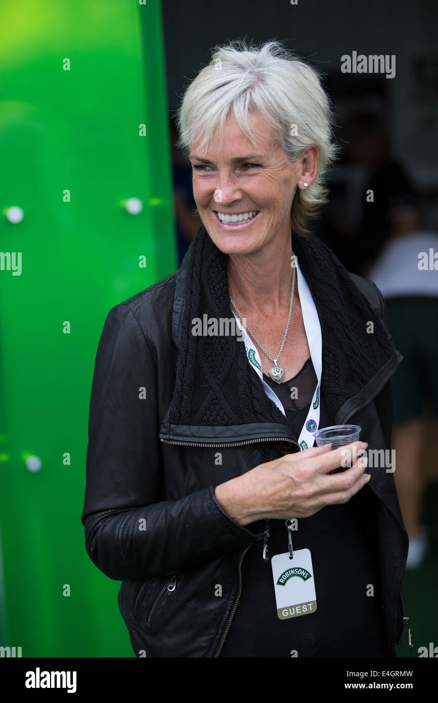 Judy Murray , mother of Andy Murray The Championships Wimbledon 2014