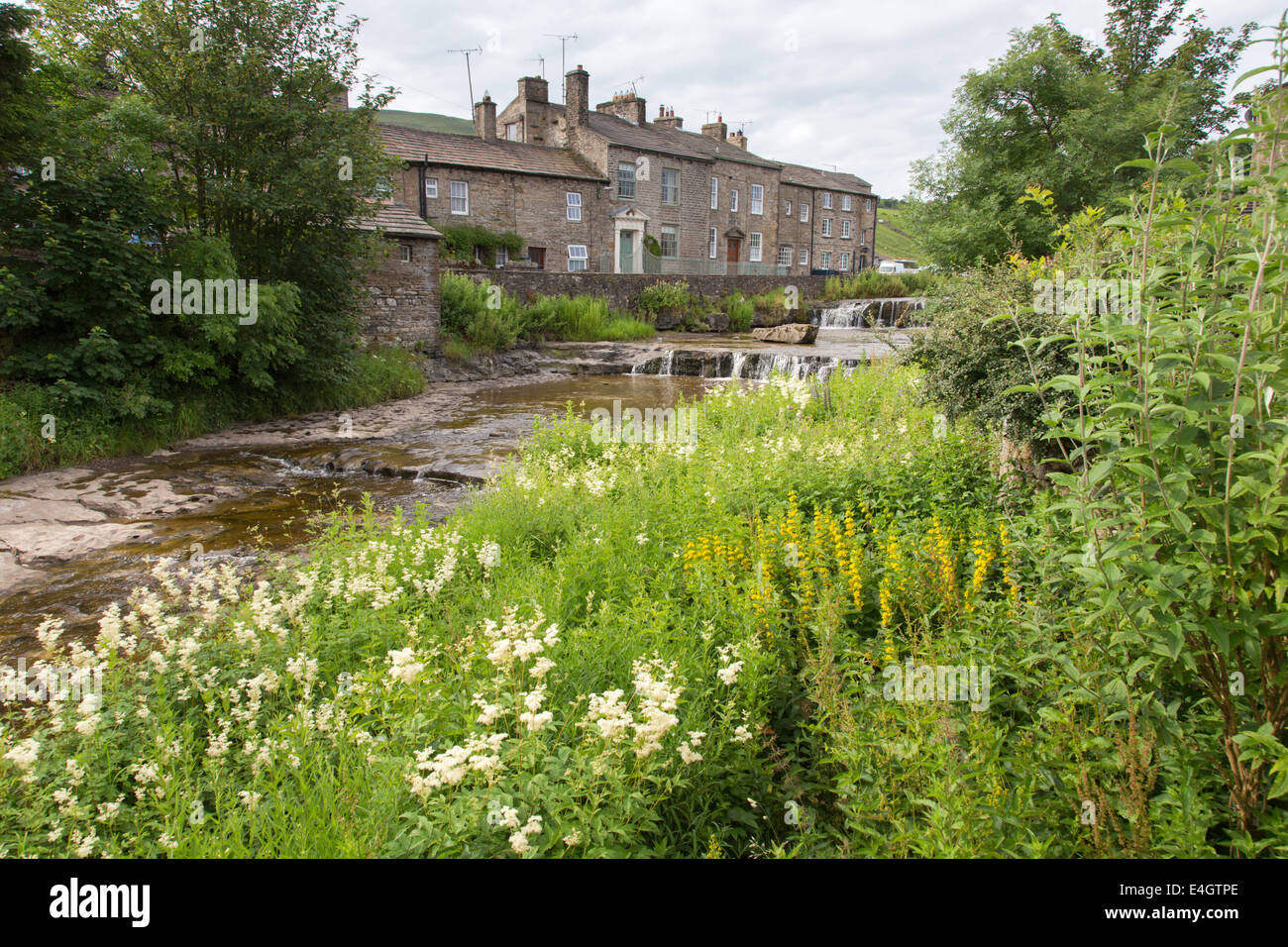 The small village of Gayle near Hawes, Yorkshire Dales National Park