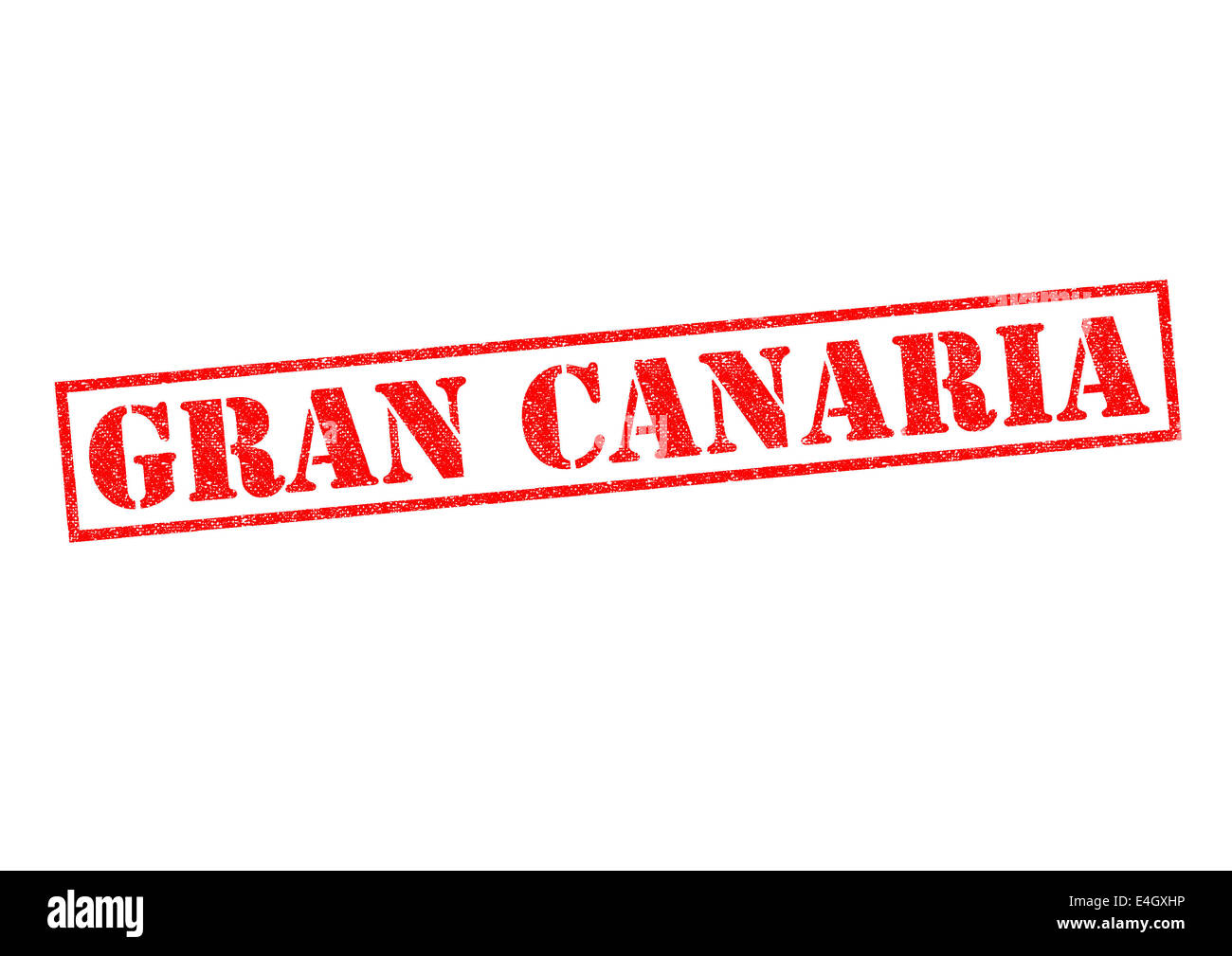 GRAN CANARIA Rubber Stamp over a white background. Stock Photo