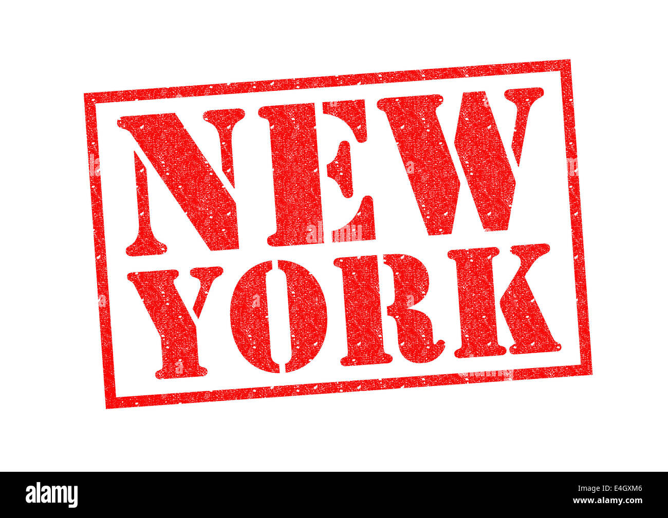 NEW YORK Rubber Stamp over a white background Stock Photo - Alamy
