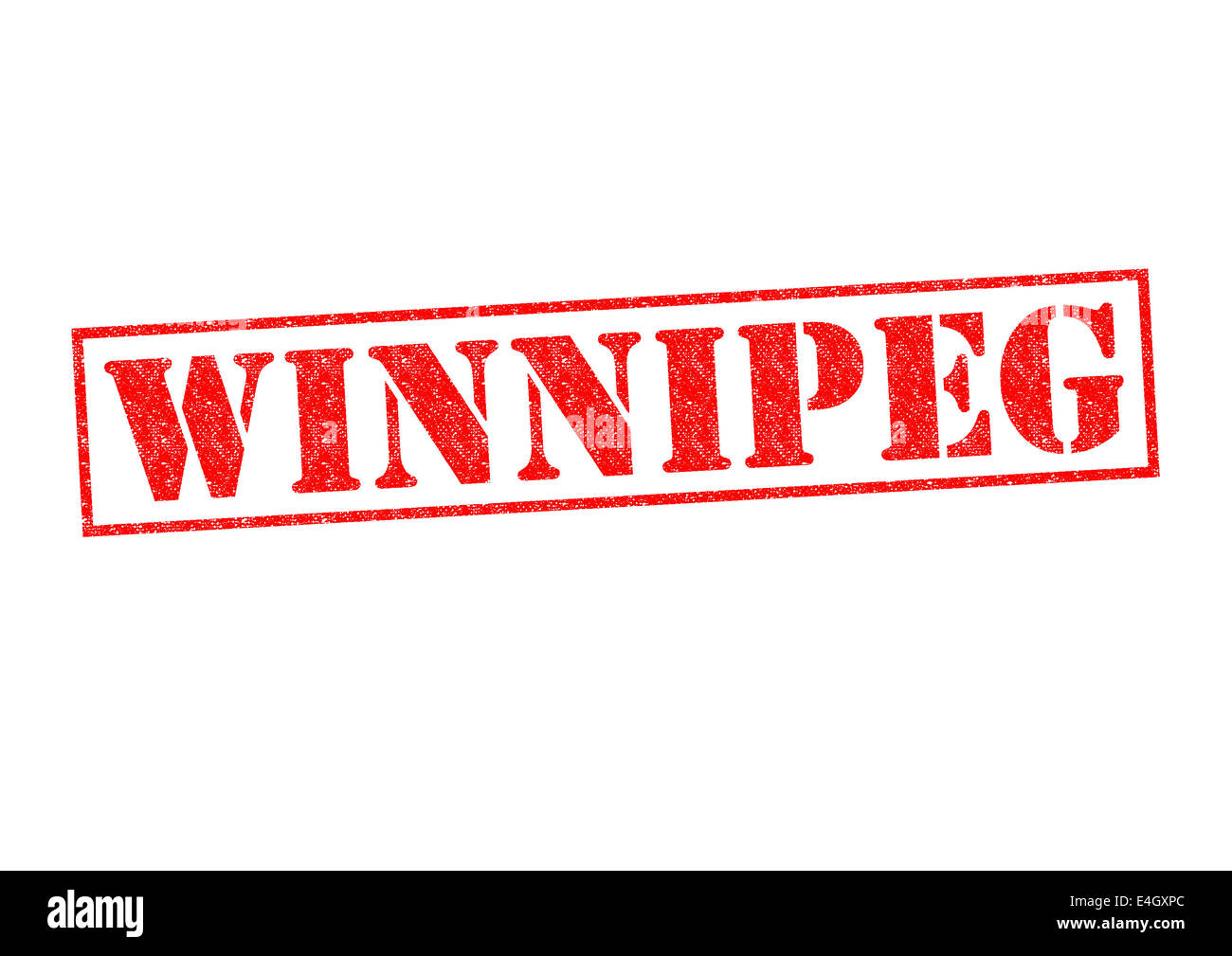 WINNIPEG Rubber Stamp over a white background Stock Photo Alamy