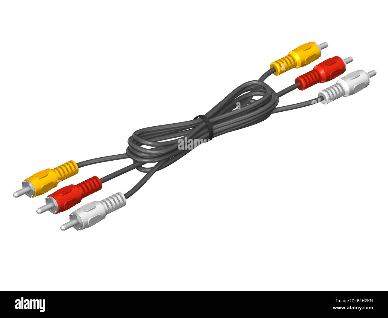 RCA Cable Stock Photo