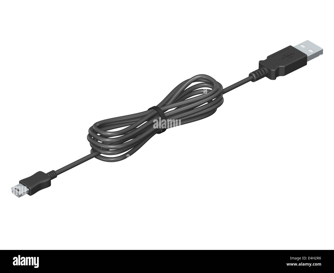 USB Mini Cable Stock Photo - Alamy