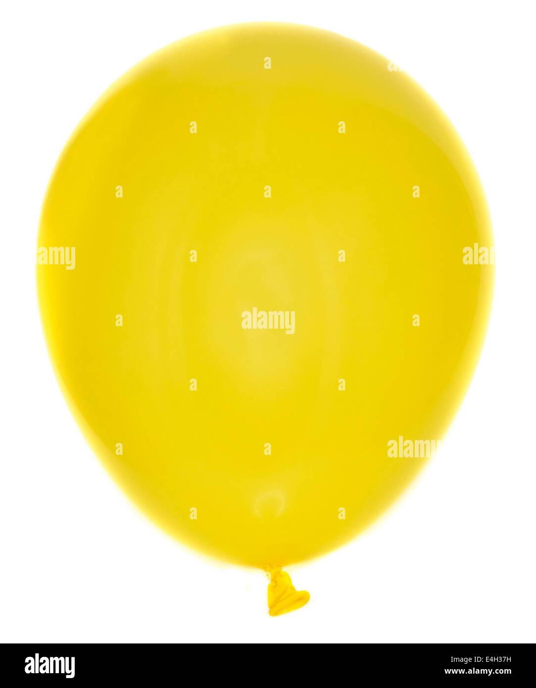 yellow balloon Stock Photo