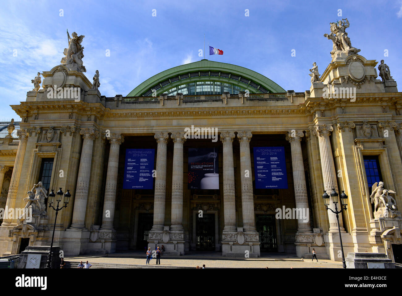 Grand Palais Museum Paris France Europe FR City of Lights Stock Photo