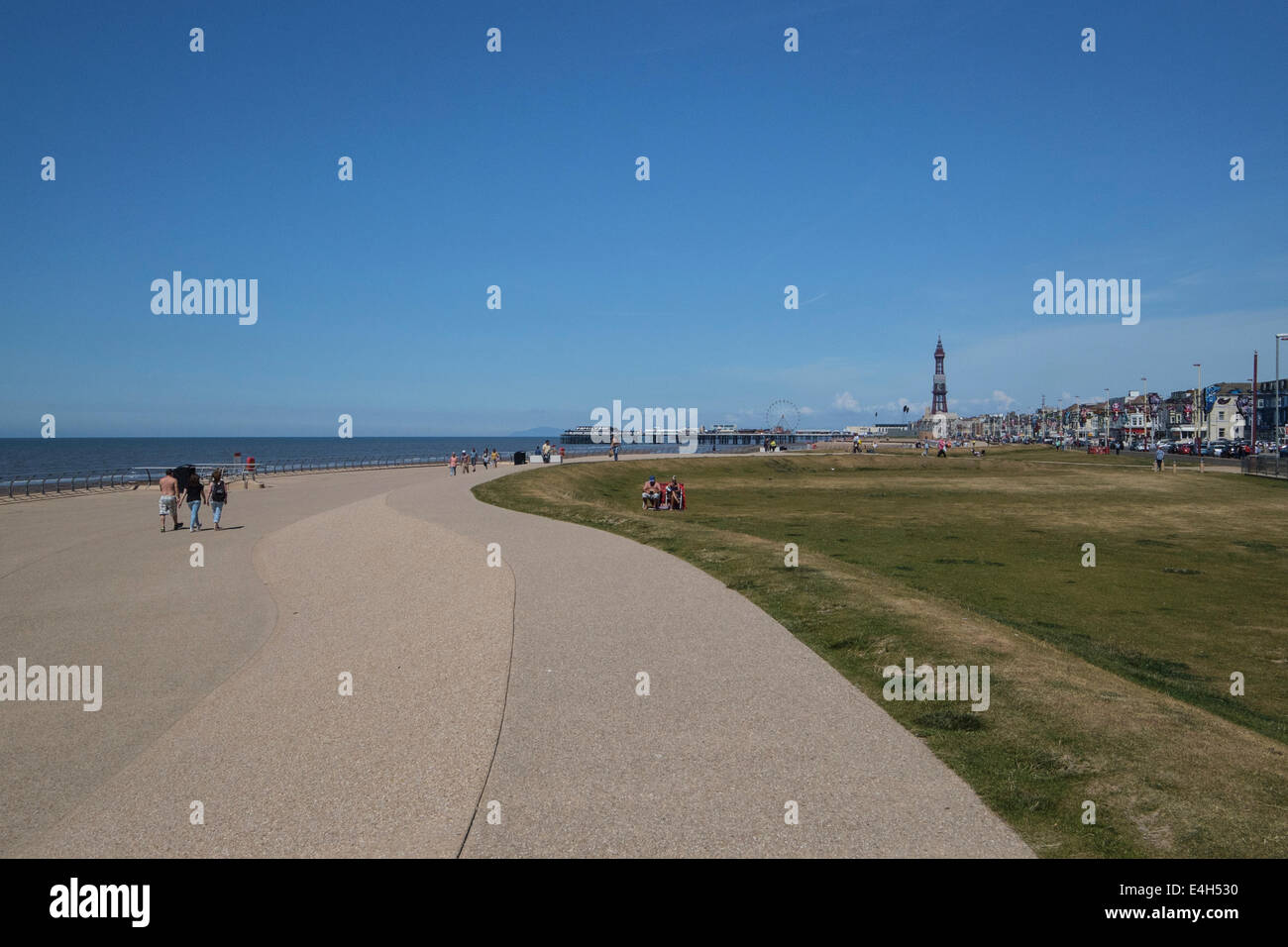 View along Blackpool