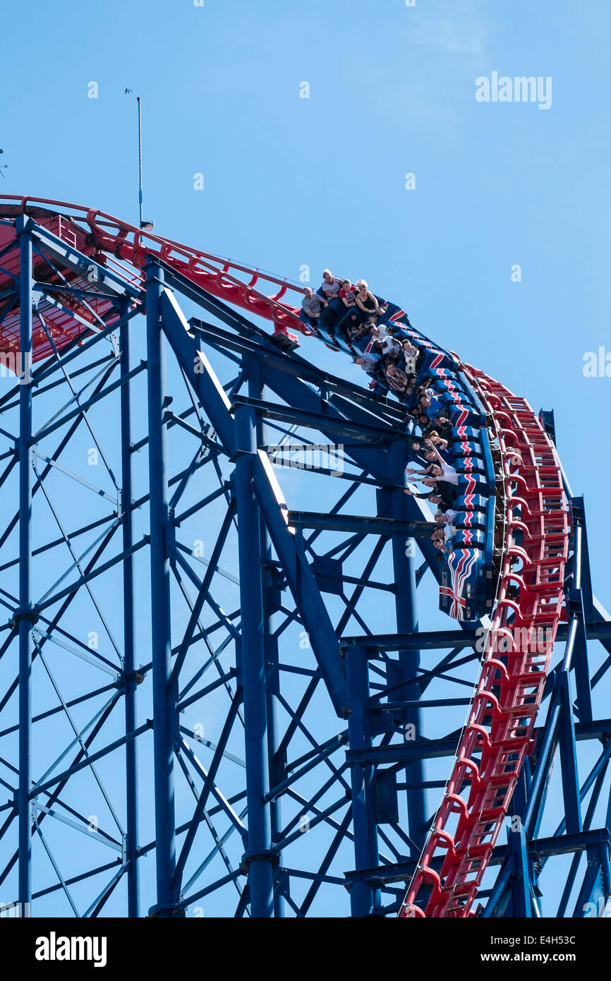 The Big One Blackpool Stock Photo Alamy
