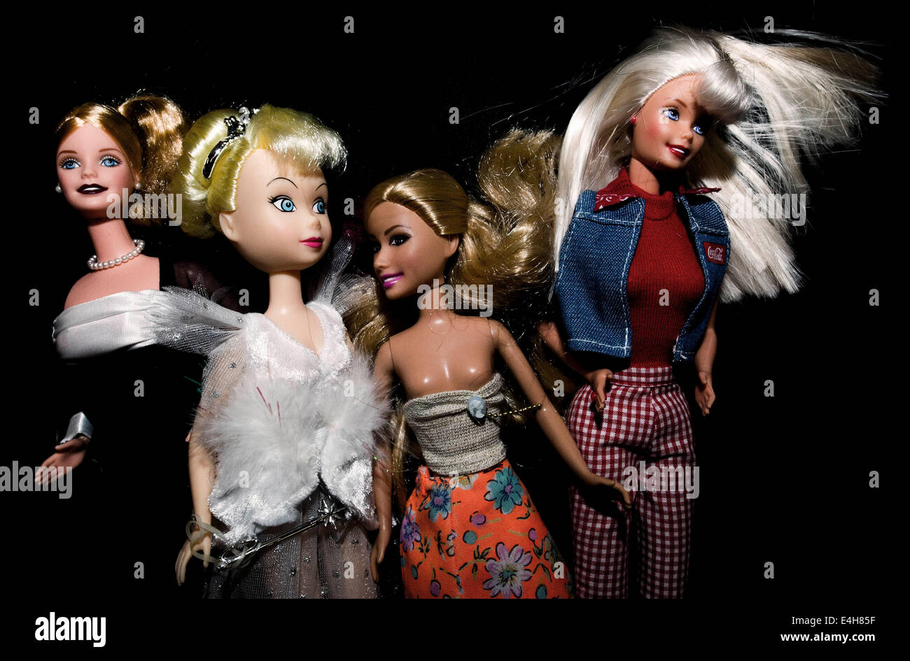 Las Vegas, Nevada, USA. 10th July, 2014. Dolls are arrayed in the salesroom  during the 12th Annual International Fashion Doll Convention. Collectors  from around the country have converged on the Orleans Hotel