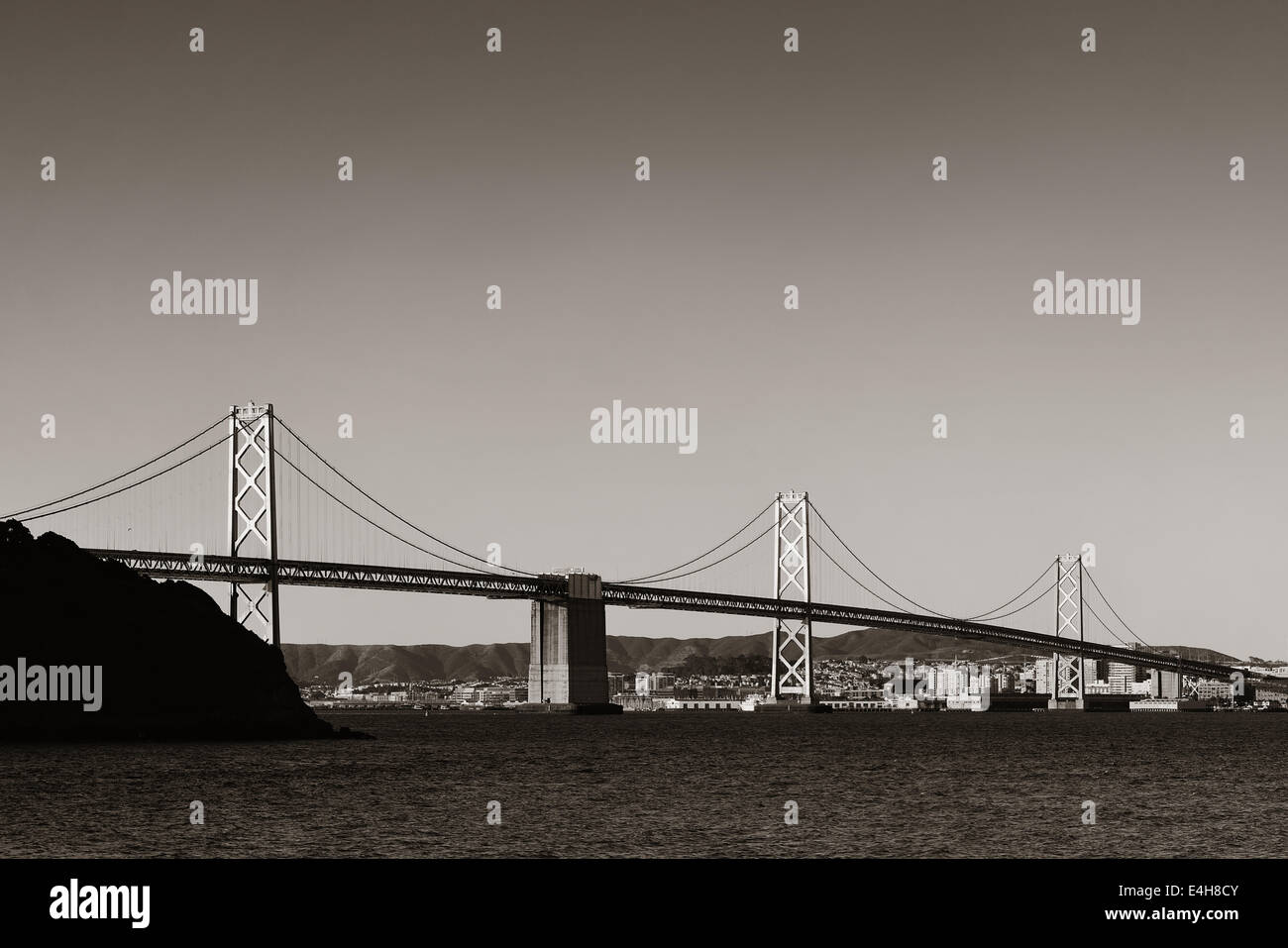 San Francisco city skyline with urban architectures. Stock Photo