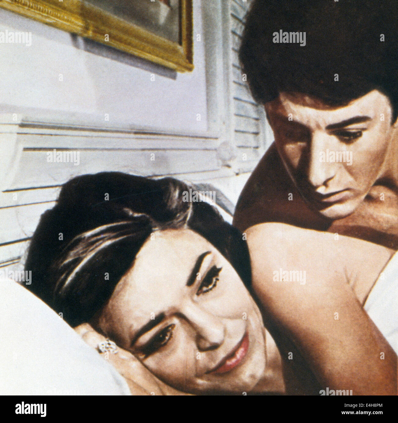 THE GRADUATE 1967 MGM film with Anne Bancroft and Dustin Hoffman Stock