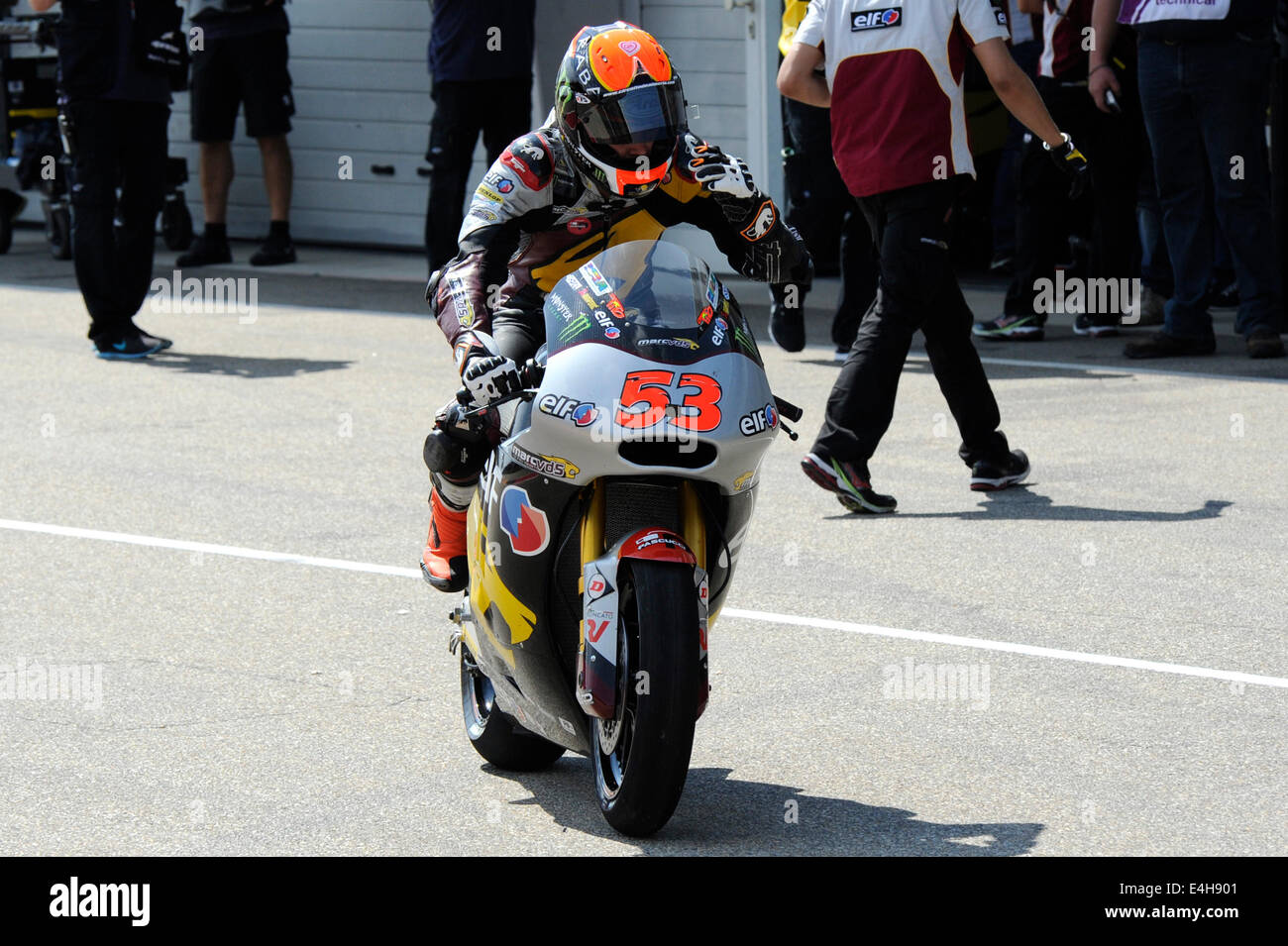 Moto2 riders hi-res stock photography and images - Page 2 - Alamy