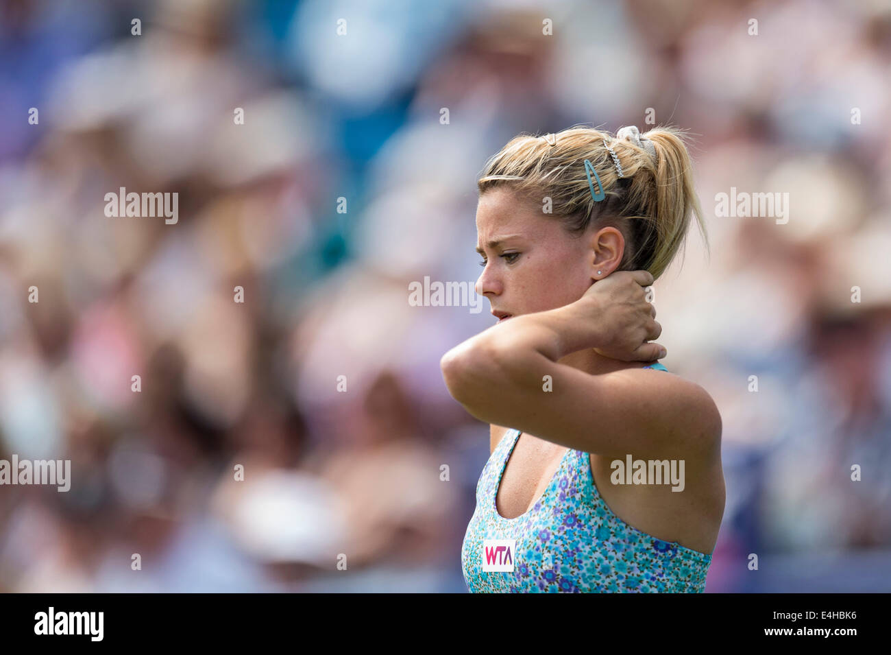 Camila Giorgi - AEGON International 2014- Eastbourne - England,  Camila Giorgi of Italy Stock Photo