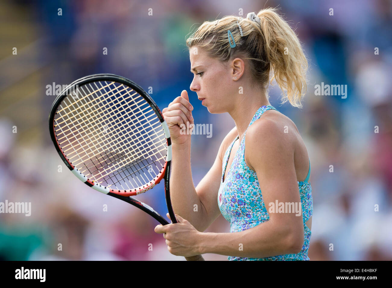 Camila Giorgi - AEGON International 2014- Eastbourne - England,  Camila Giorgi of Italy Stock Photo