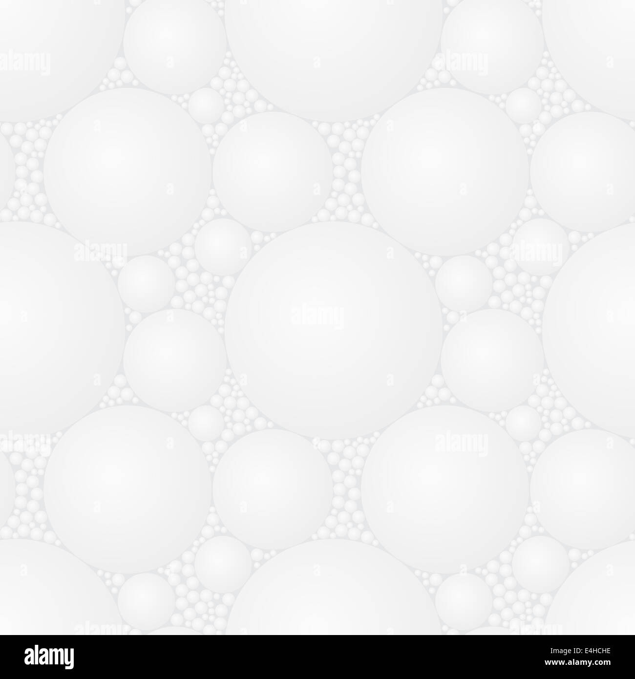 Seamless square light gray styrofoam pattern - the abstract texture for design Stock Photo