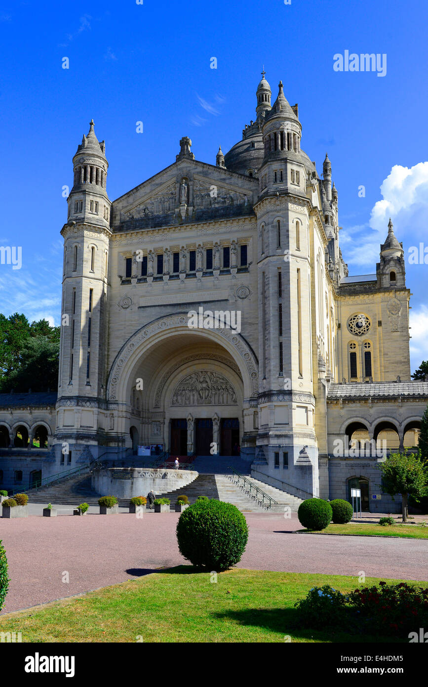 National Shrine of St. Therese Lisieux France Little Flower Basilica ...
