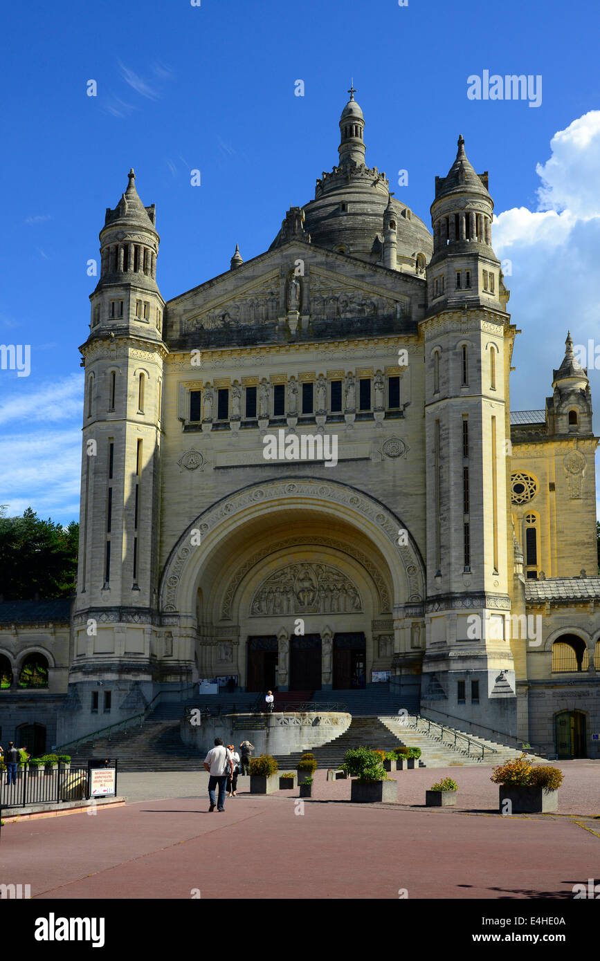 National Shrine of St. Therese Lisieux France Little Flower Basilica ...