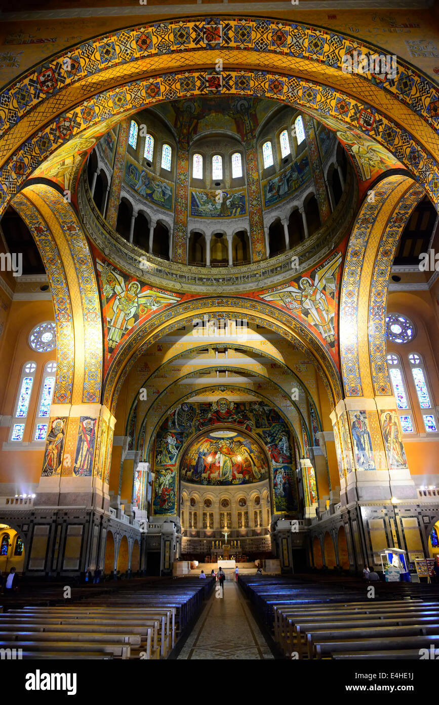 National Shrine of St. Therese Lisieux France Little Flower Basilica ...