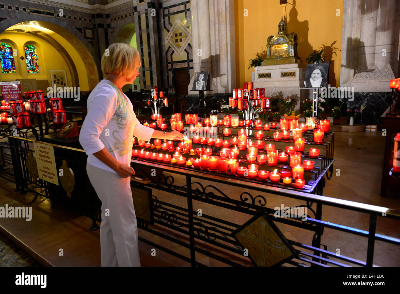 National Shrine of St. Therese Lisieux France Little Flower Basilica ...