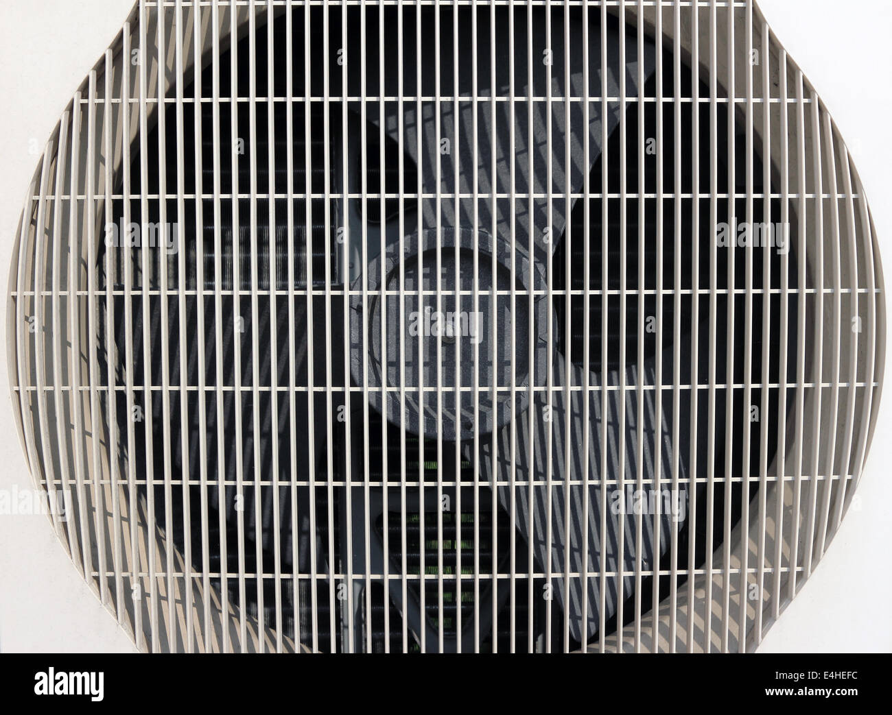 Ventilation fan of air conditioner Stock Photo