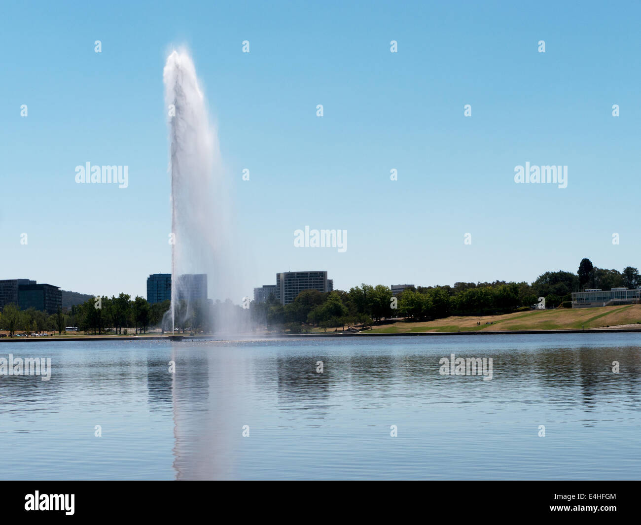 Captain cook memorial fountain canberra hires stock photography and
