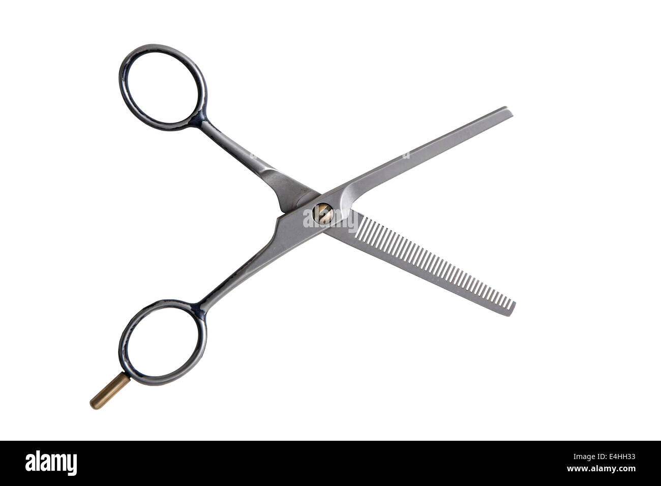 Hairdresser scissors Stock Photo