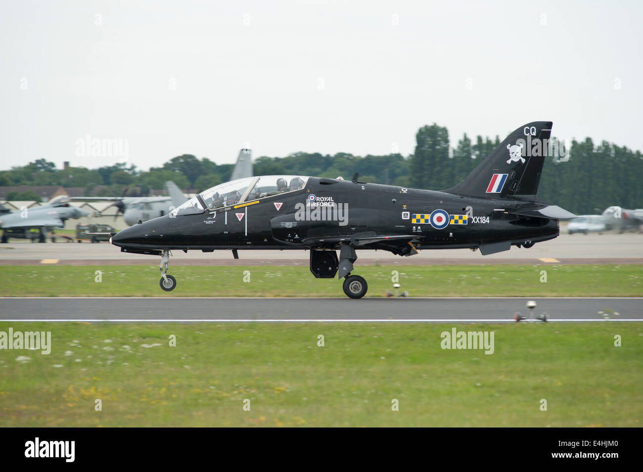 RAF Fairford, Gloucestershire UK. 11th July 2014. Black livery Royal ...