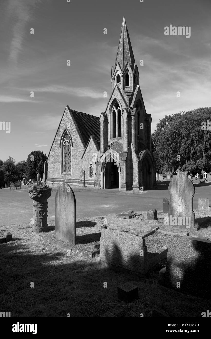 Milton Road cemetery chapel, Weston Super Mare, England Stock Photo Alamy