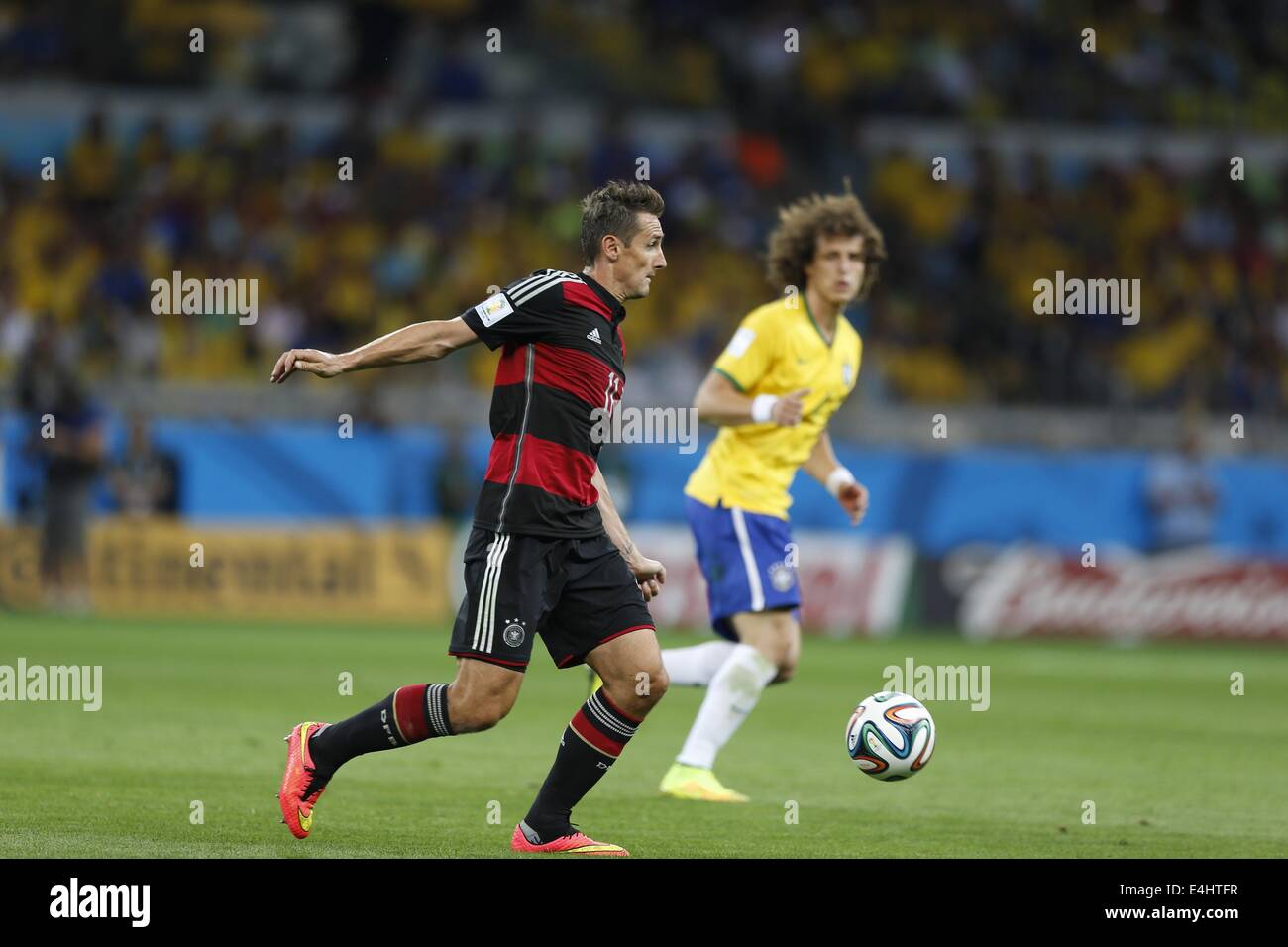 Miroslav Klose (GER), JULY 8, 2014 - Football / Soccer : FIFA World Cup Brazil 2014 Semi Final match  between Brazil and Germany at the Estadio Mineirao in Belo Horizonte, Brazil. (Photo by AFLO) [3604] Stock Photo