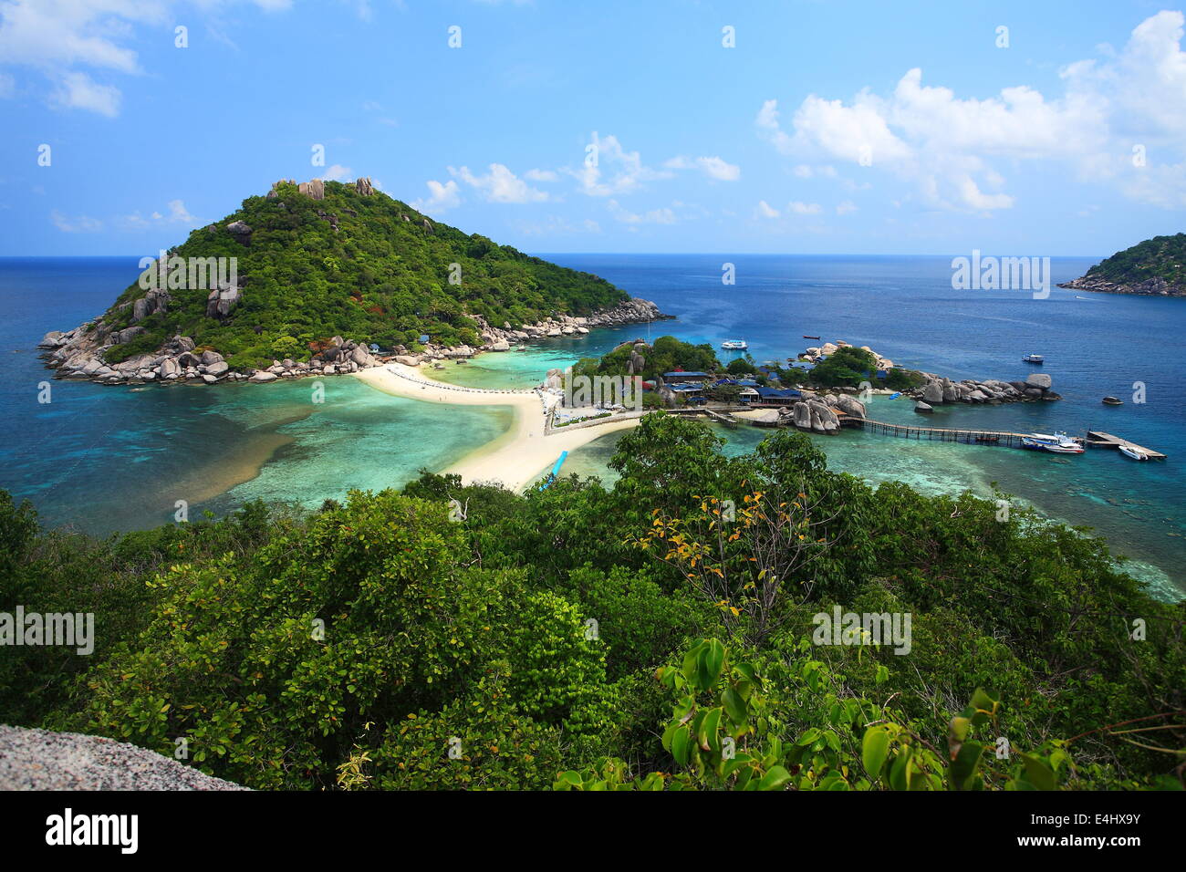 Nang yuan island of Thailand Stock Photo
