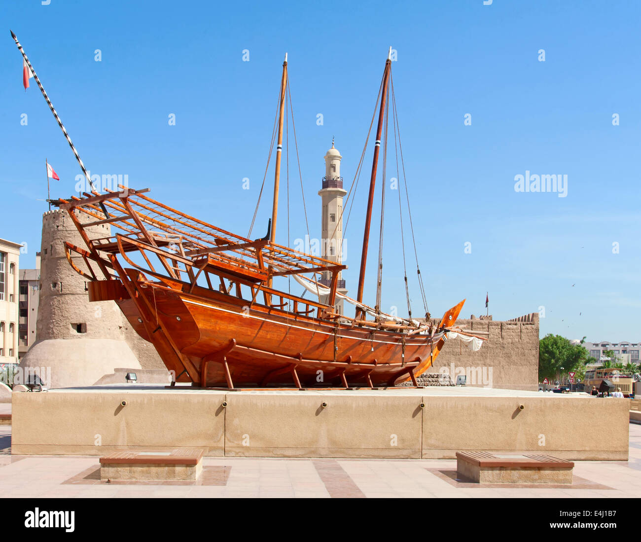 Historical museum in Dubai, United Arab Emirates Stock Photo Alamy