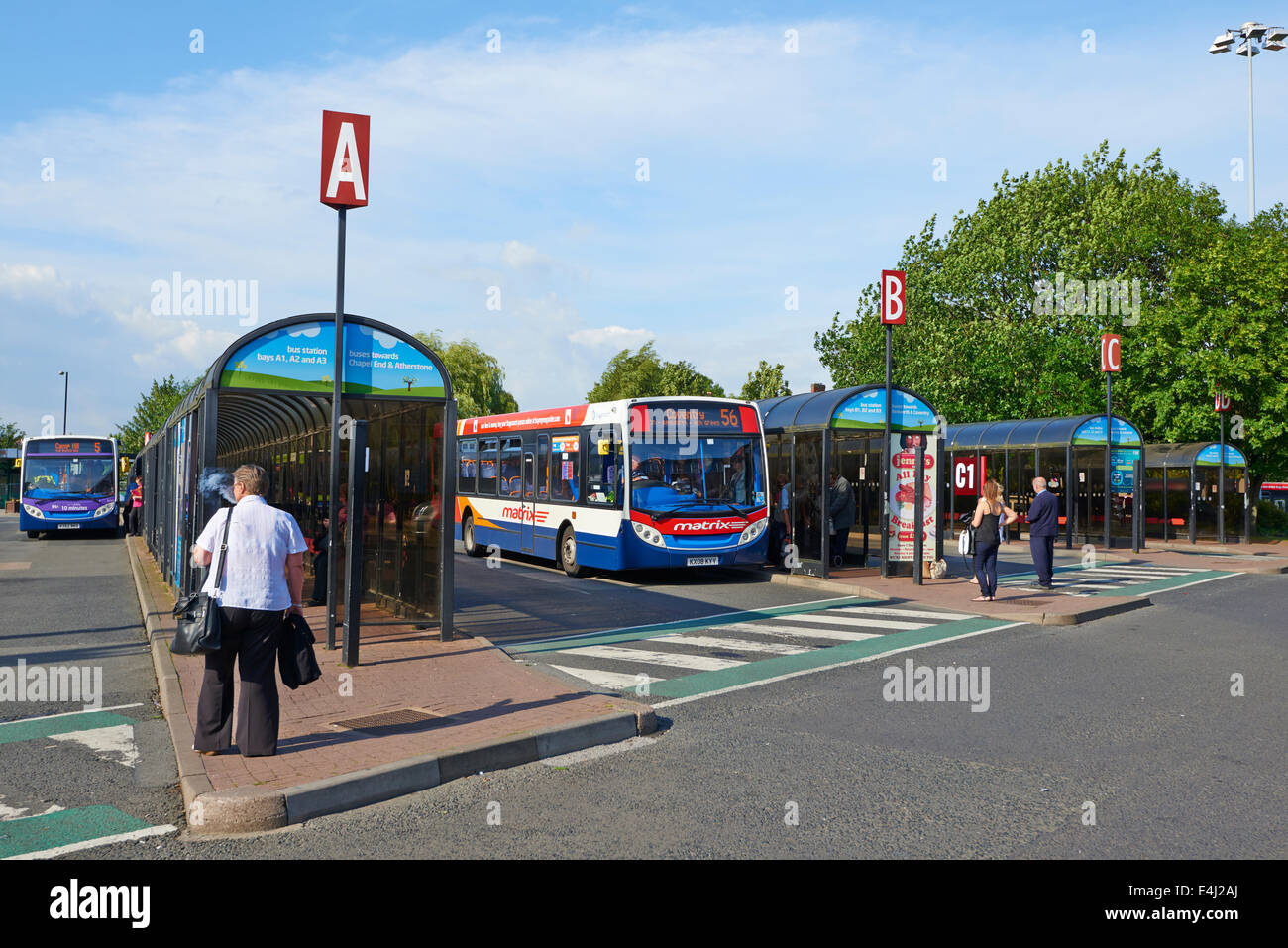 Nuneaton bus station hi-res stock photography and images - Alamy