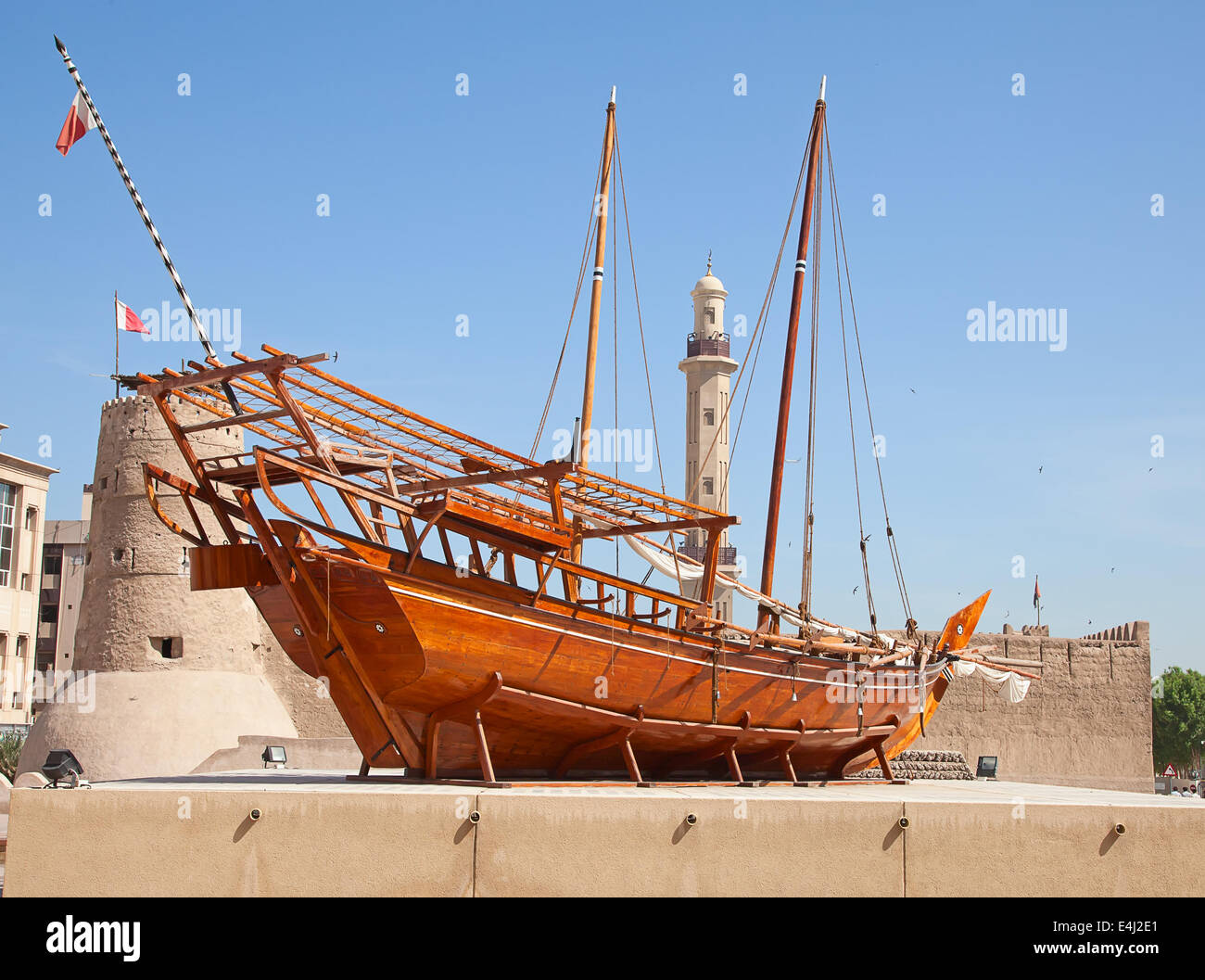 Historical museum in Dubai, United Arab Emirates Stock Photo Alamy