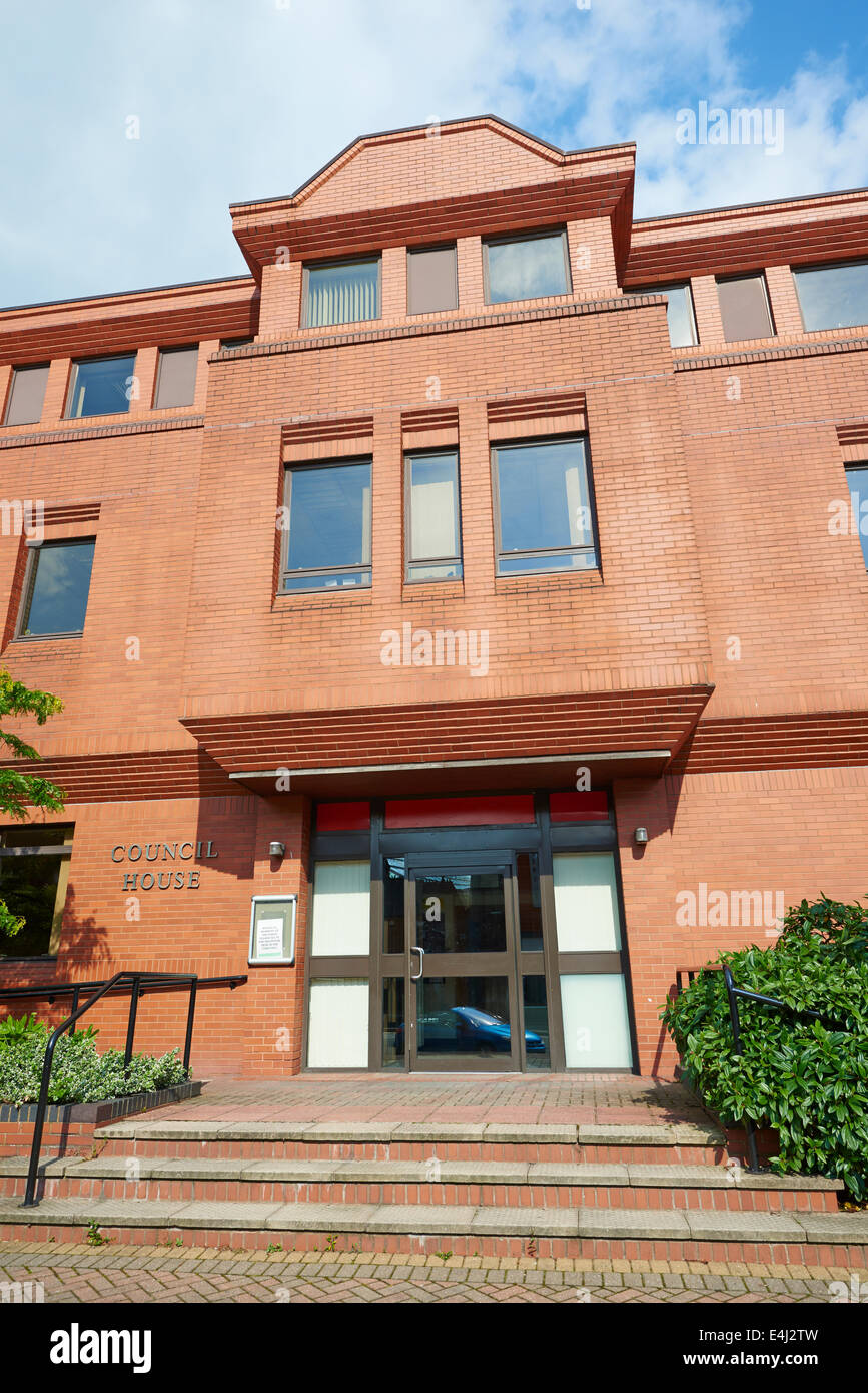 Council House Cotton Road Nuneaton Warwickshire Stock Photo Alamy