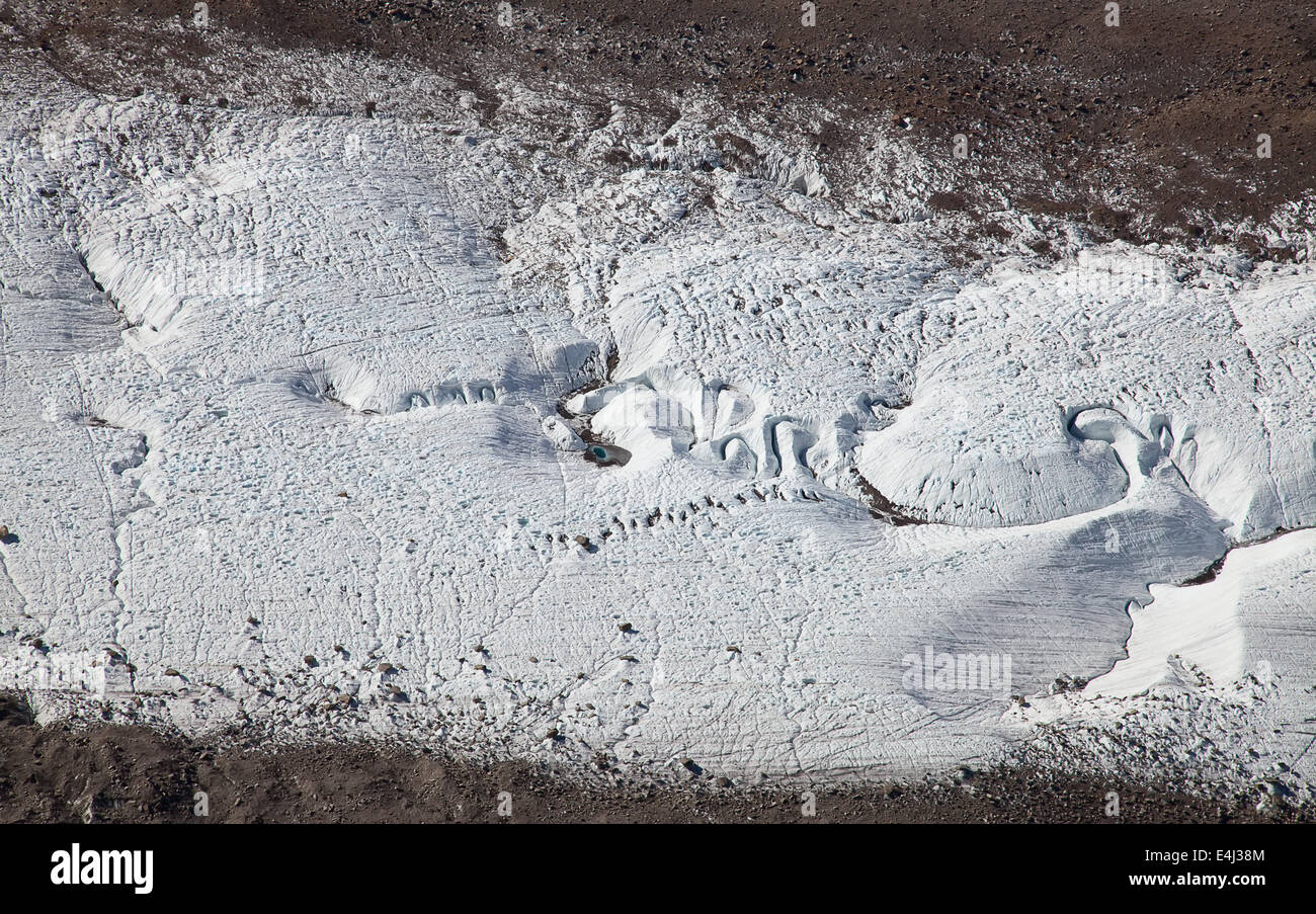 Melting glaciers in the swiss alps Stock Photo - Alamy