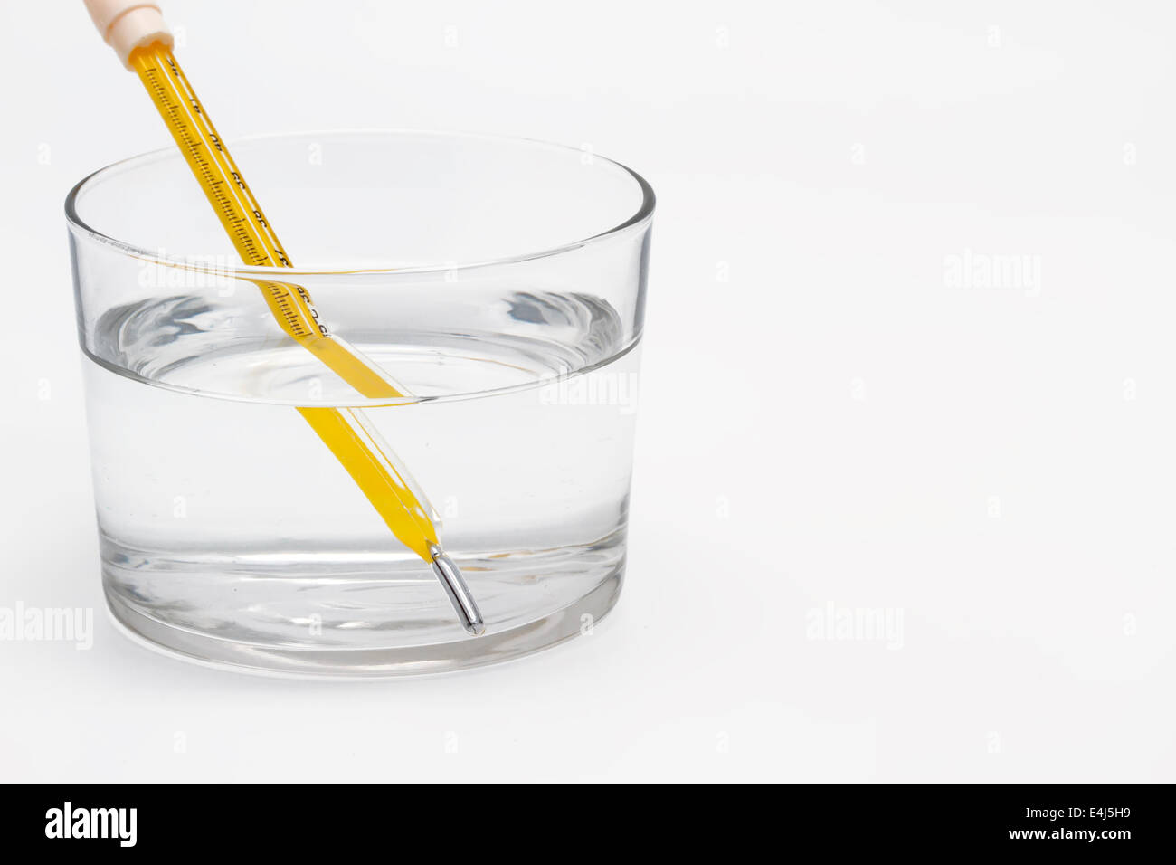 Thermometer and a glass of water hires stock photography and images Alamy