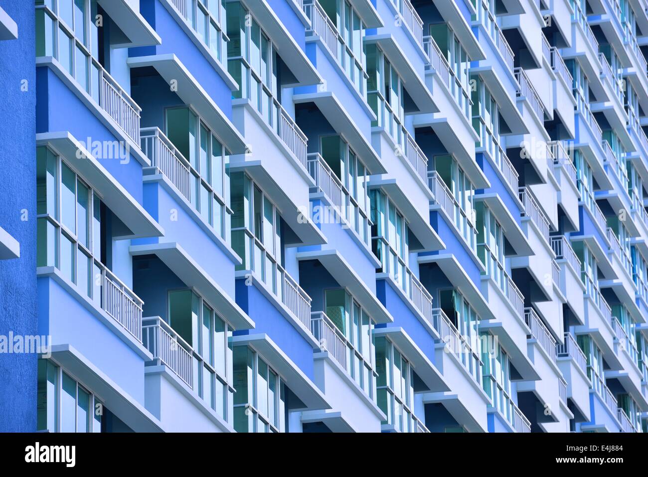 Modern apartments Stock Photo