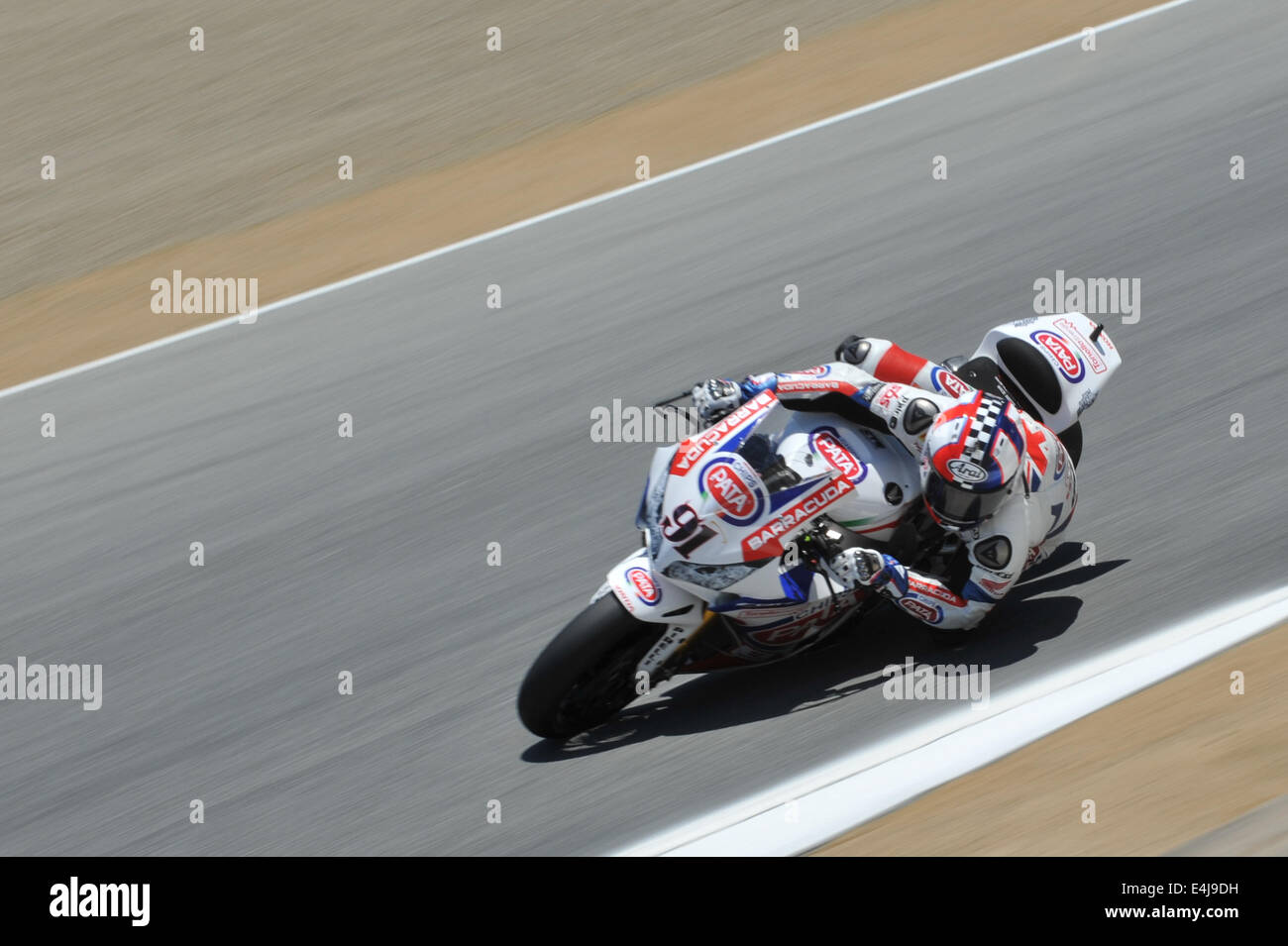 Monterey, California, USA. 12th July, 2014. PATA Honda World Superbike