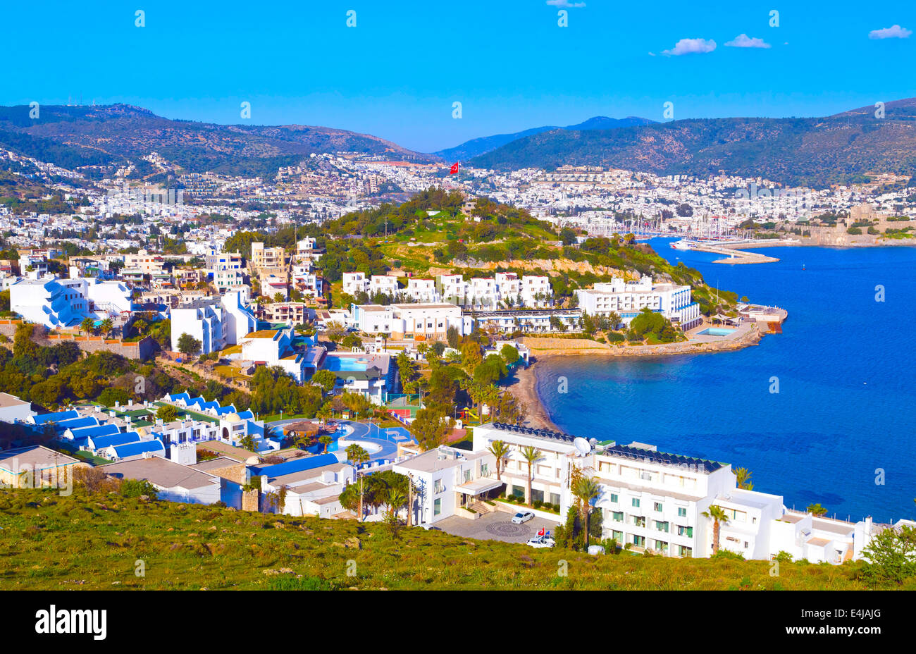 Bodrum town, Turkey Stock Photo Alamy
