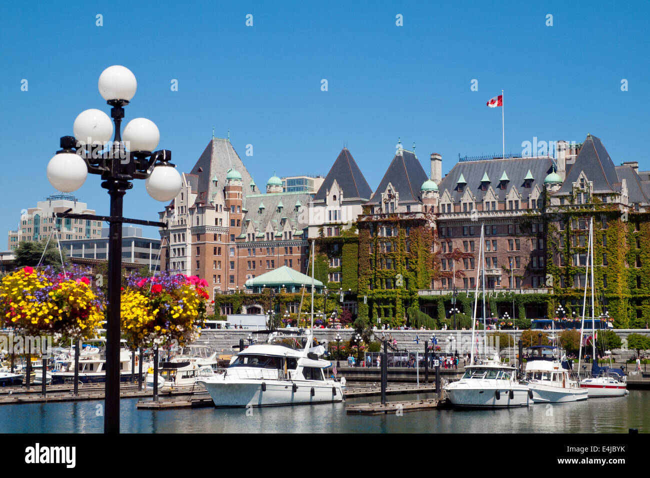 Fairmont empress hotel victoria july hires stock photography and