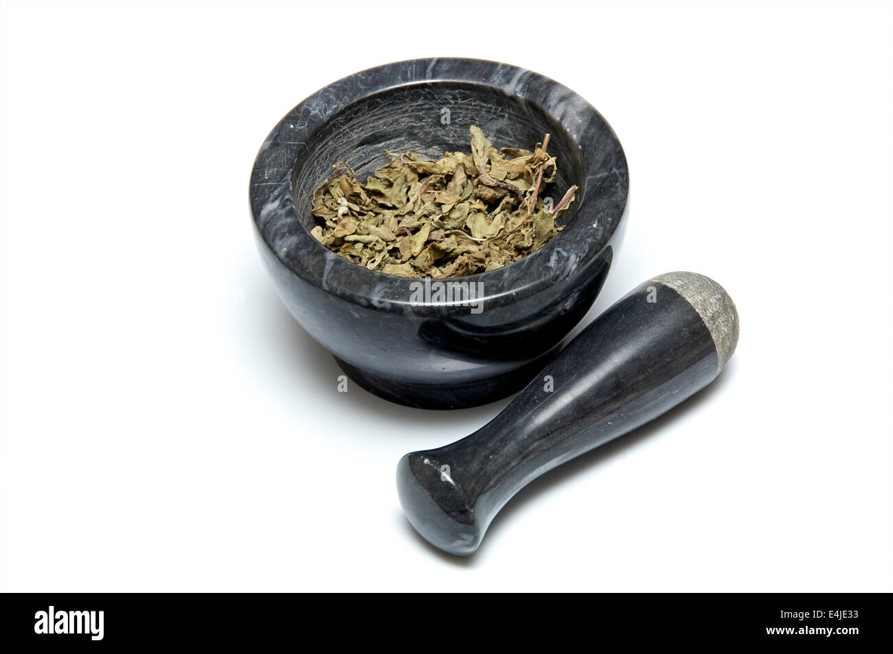 Grinding Herbs High Resolution Stock Photography And Images Alamy