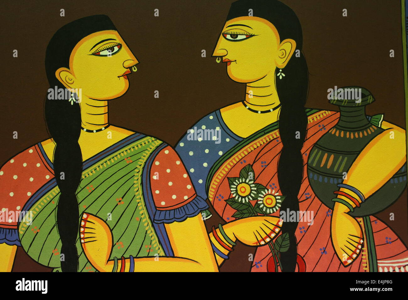 folk art in Bangladesh Stock Photo Alamy