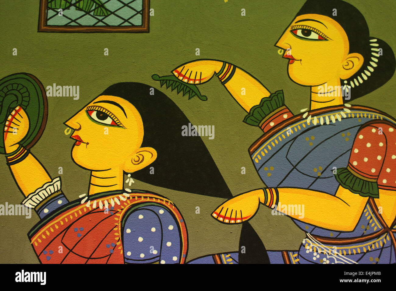 Folk Art In Bangladesh Stock Photos & Folk Art In Bangladesh Stock