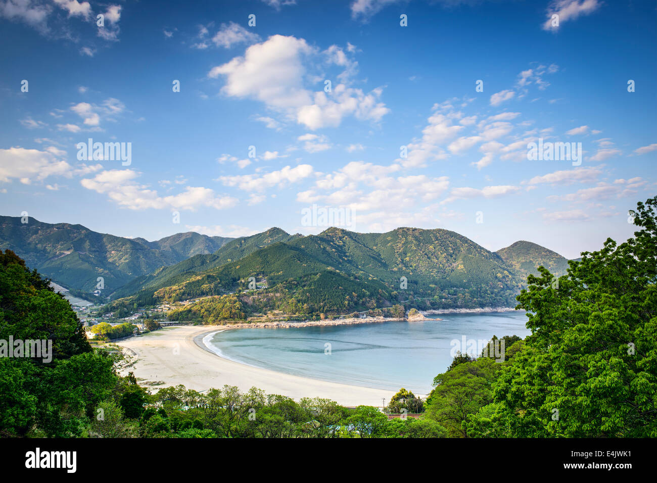 Atashika Beach in Kumano City, Mie Prefecture, Japan. Stock Photo