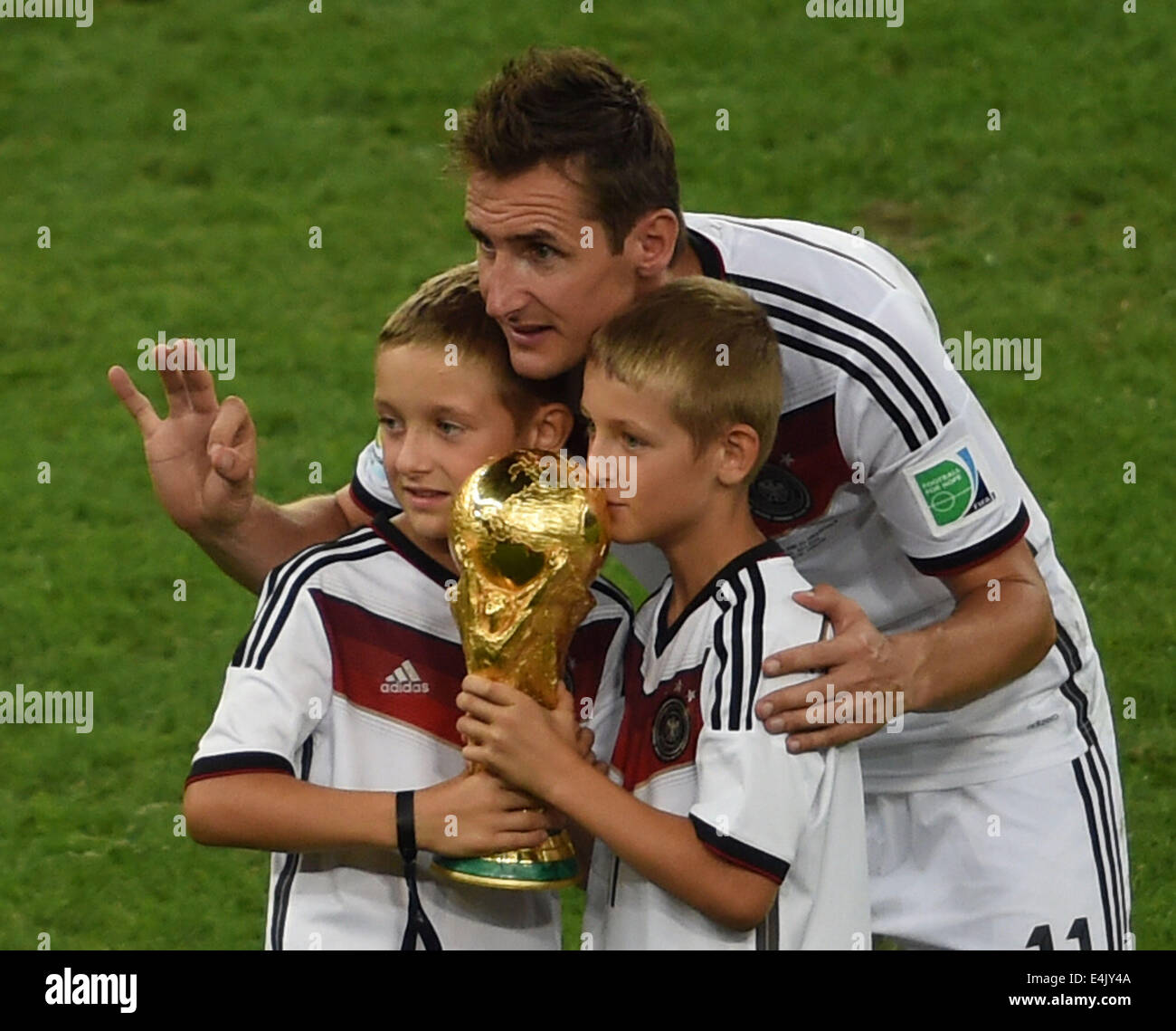 Rio De Janeiro Brazil 13th July 2014 Germany s Miroslav Klose C rio-de-janeiro-brazil-13th-july-2014-germany-s-miroslav-klose-c