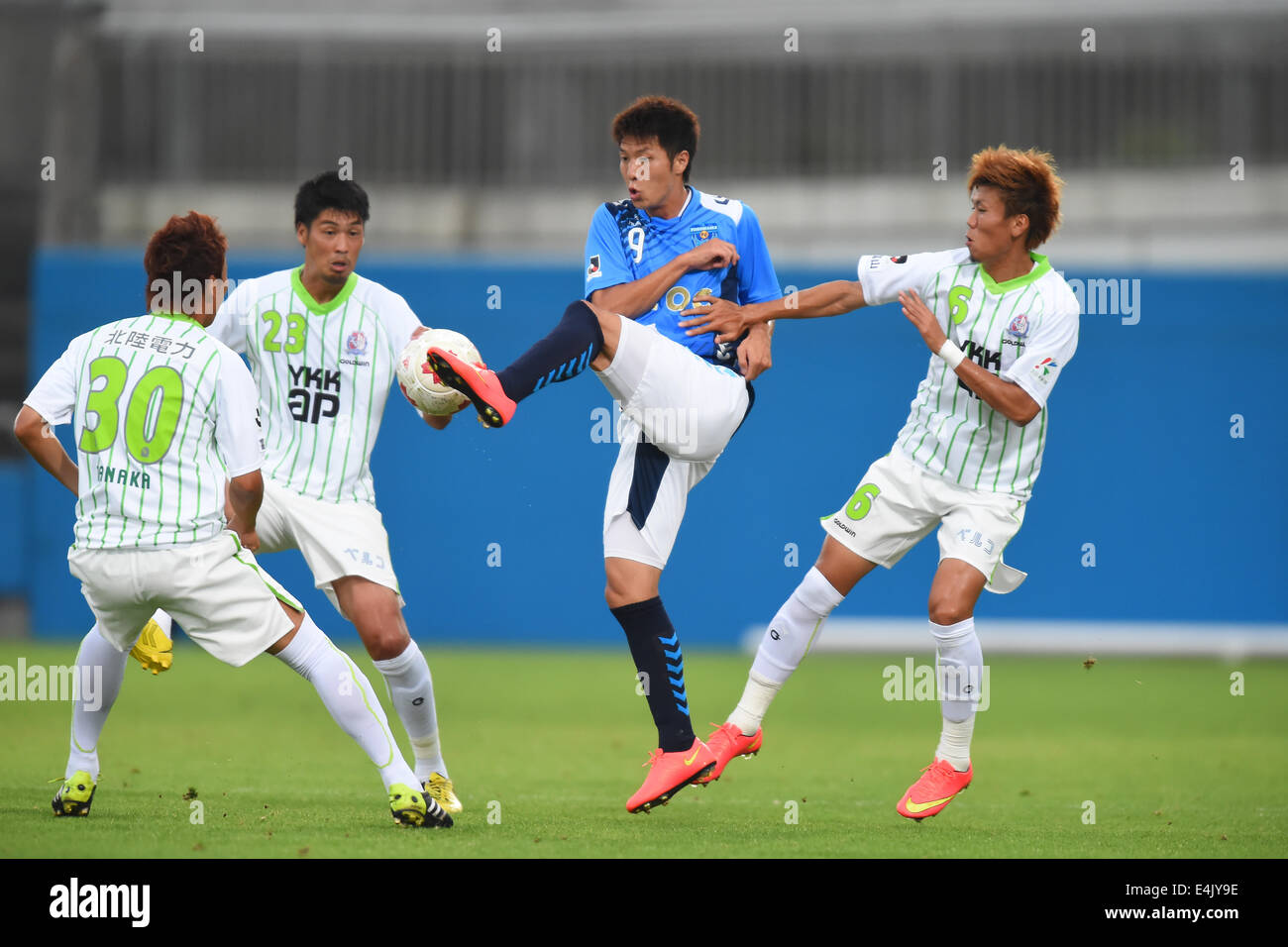 NHK Spring Mitsuzawa Football Stadium, Kanagawa, Japan. 13th July, 2014 ...