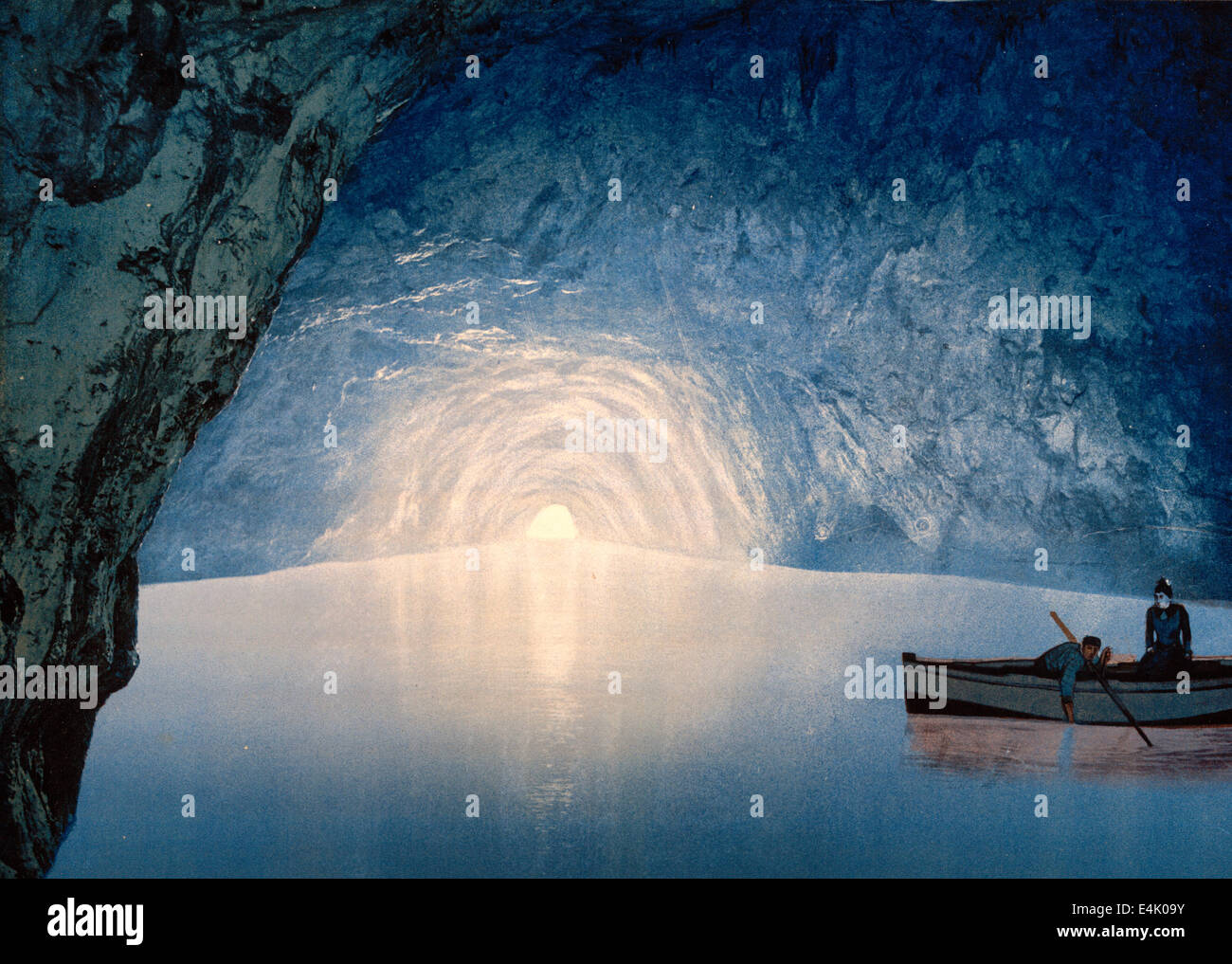 Blue grotto of capri hi-res stock photography and images - Alamy